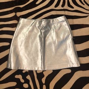 Zara Metallic Skirt